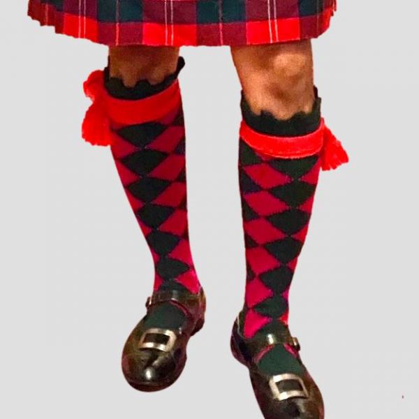Argyle Kilt Hose/Stockings • Almost Unwearoutable