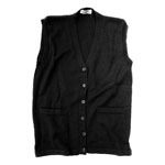 Classic Sleeveless Cardigan