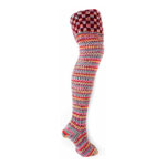 Patterned  Thigh High Festival Socks