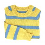 Children's striped long sleeved jersey