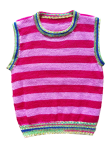 Childrens Striped Sleeveless Jersey