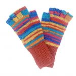 Patterned  Fingerless Gloves