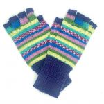 Patterned  Fingerless Gloves