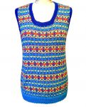 Traditional Fairisle Sleeveless Jersey